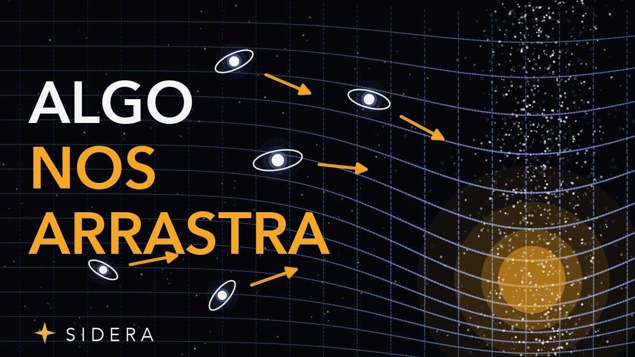 Portada del documental “La Vía Láctea entera viaja a 600 km/s (y sabemos hacia dónde)”