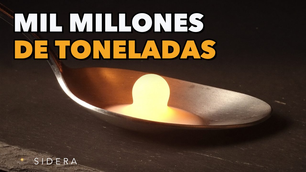 Portada del documental “¿Cuánto pesa una estrella de neutrones? (más que el Sol, y cabe en una ciudad)”