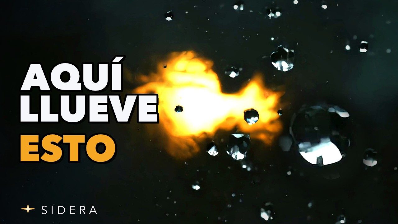 Portada del documental “Los planetas donde llueven diamantes (en serio)”